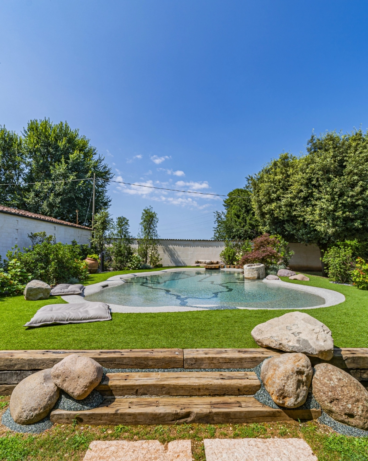 Piscine naturelle et lagon