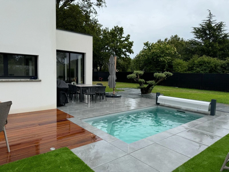 Réalisation piscine béton