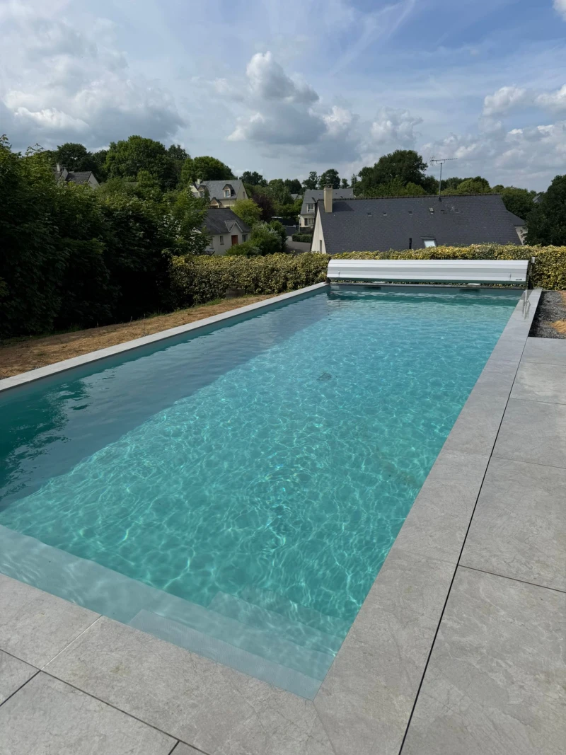 Réalisation piscine béton