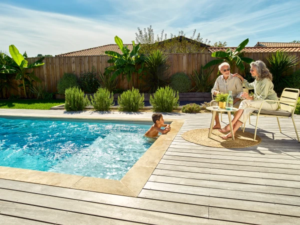 Piscine naturelle et lagon